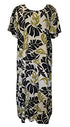 RJC Bold Banana Leaf Plus Size Womens Evening Dress